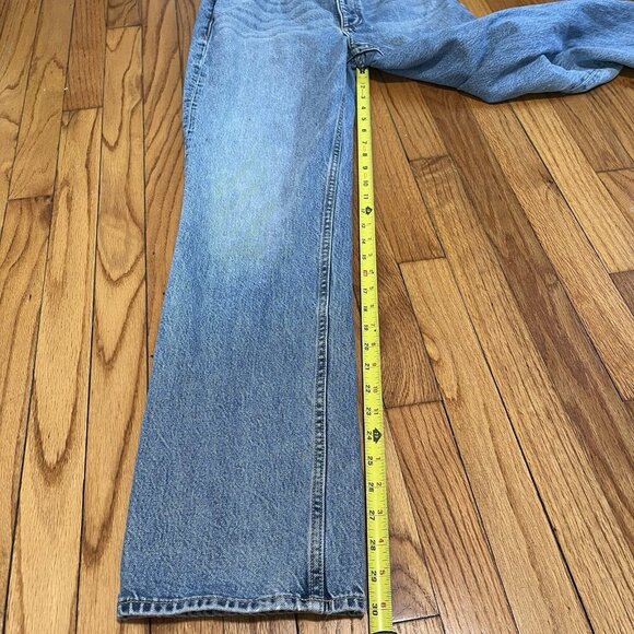 Rag & Bone Alex High-Rise Straight Jeans in Lucy Blue Size 27 - Picture 13 of 15